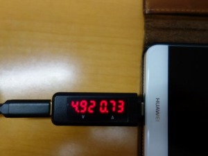 PC USB3.0 電流測定値