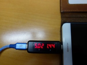 Anker PowerPort Speed5　ＩＱポート測定