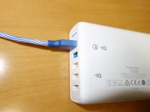 Anker Power Port Speed5 QC3ポート