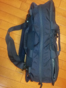 ユニクロバッグ　上から