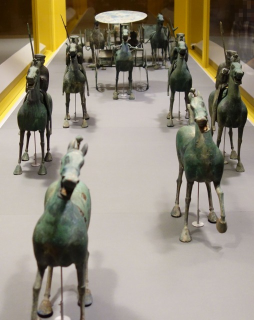 三国志展　儀仗俑