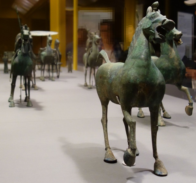 三国志展　儀仗俑