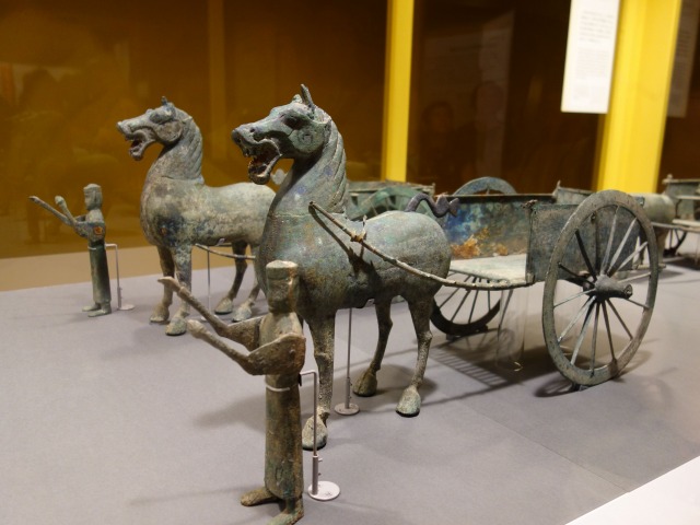 三国志展　儀仗俑