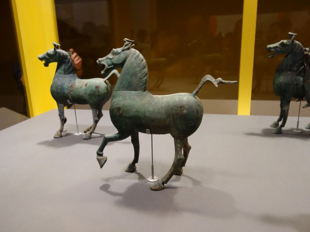 三国志展　儀仗俑