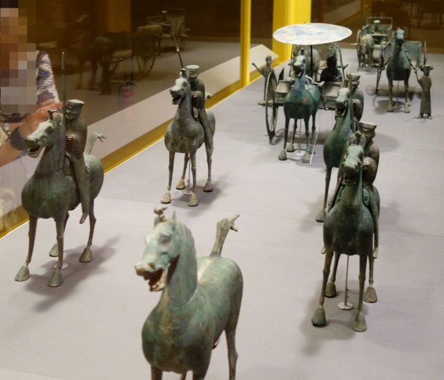 三国志展　儀仗俑