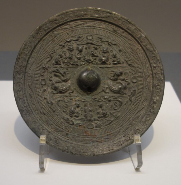 三国志展　三段式神仙鏡