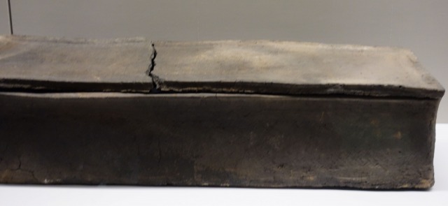 三国志展　網代文陶棺