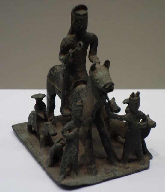 三国志展　武士出征像