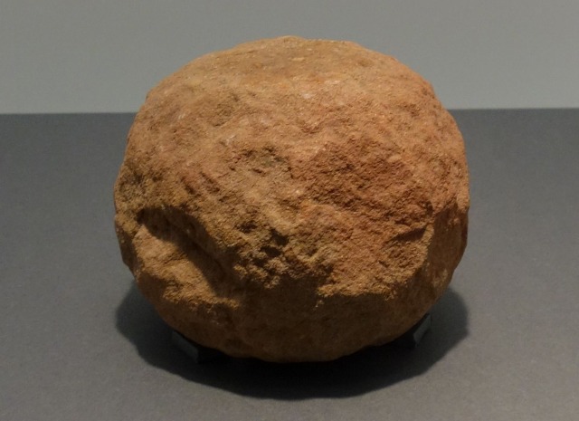 三国志展　石球