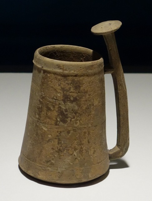 三国志展　把手付容器