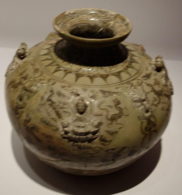 三国志展　盤口壺