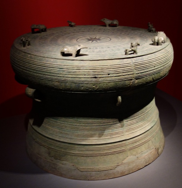 三国志展　銅鼓