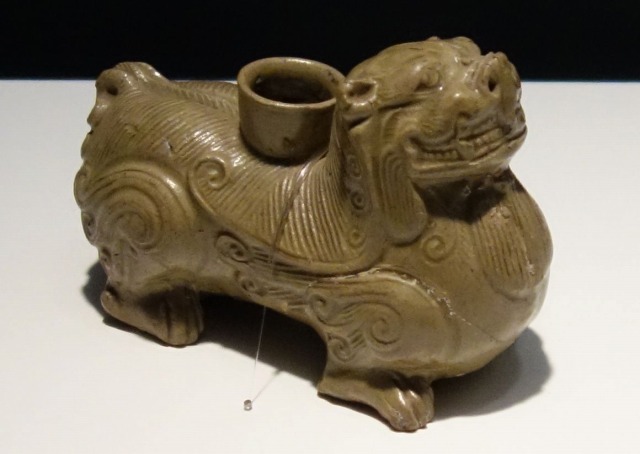 三国志展　獅子形盂