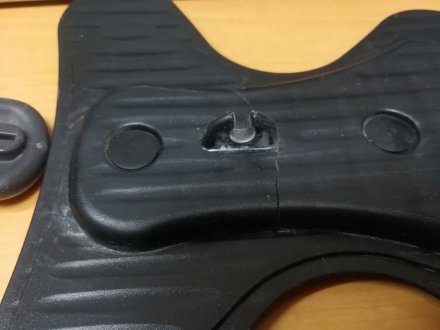 Y字パーツ外したところ