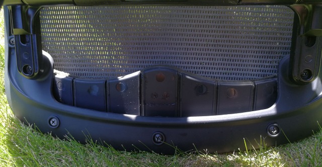 コンテッサの座面先端クッション