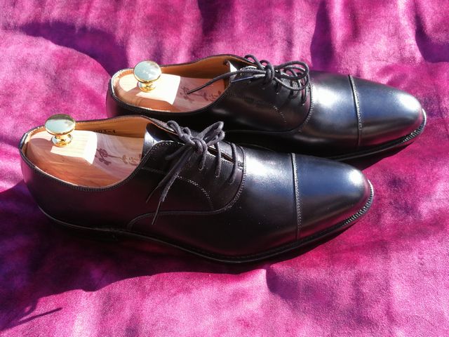 神匠　ストレートチップ　ブラック