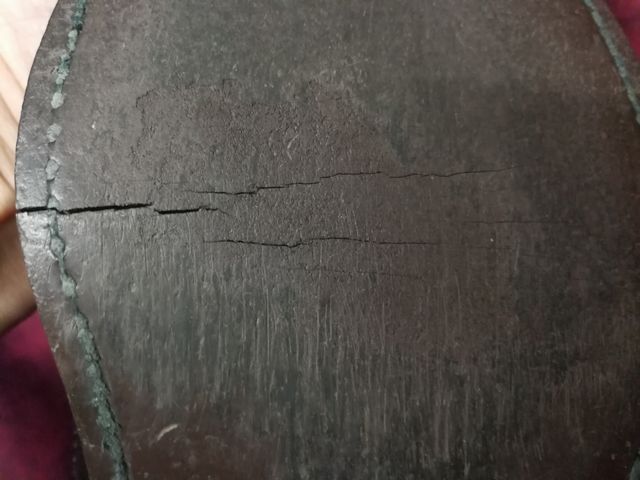 リーガルソール割れ修理