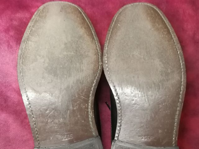 リーガルソール割れ修理