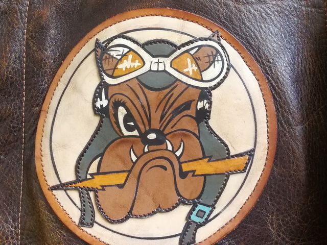 ジャビンジャグ　左胸スコードロン　第６１戦闘飛行隊パッチ