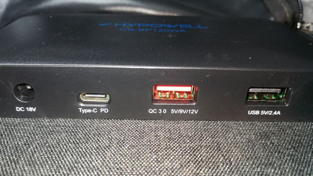 Hypowell 120Wソーラーチャージャー　