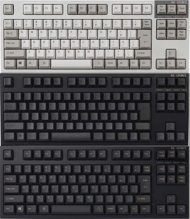 リアルフォース色違い