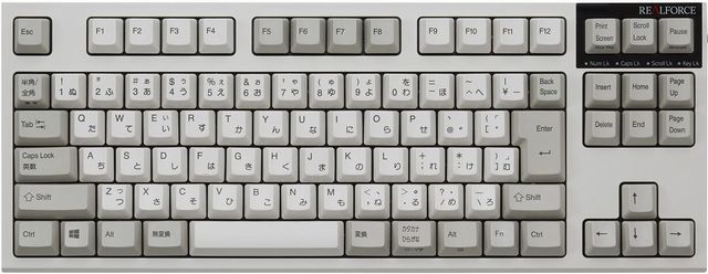 REALFORCE TKL / R2TL-JPV-IV