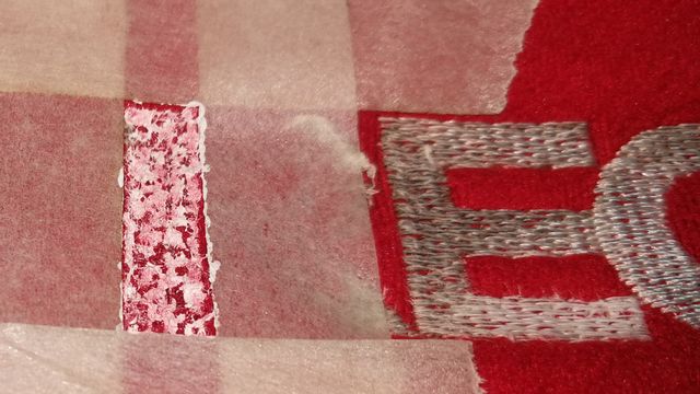 レカロバックレストカバー修復