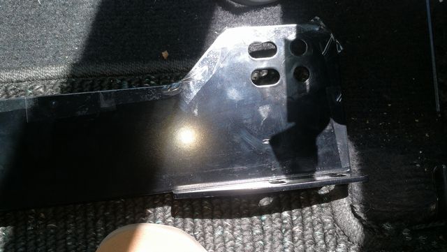 純正シートレール流用