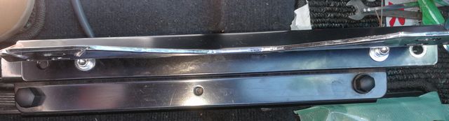 純正シートレール流用