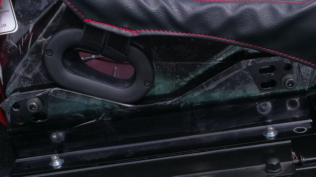 純正シートレール流用