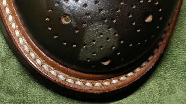 クロムエクセル　トゥ傷