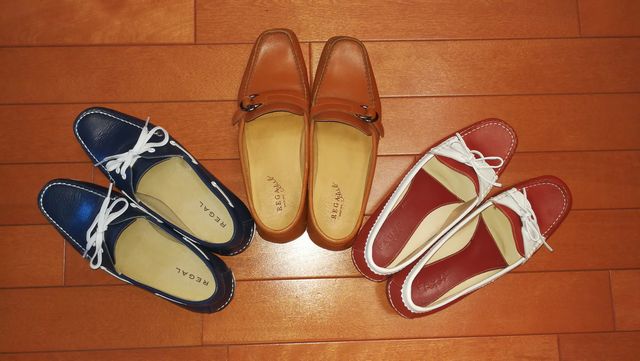 レディース靴磨き